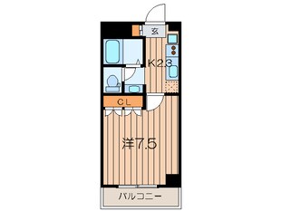 ソレイユ御幸の物件間取画像